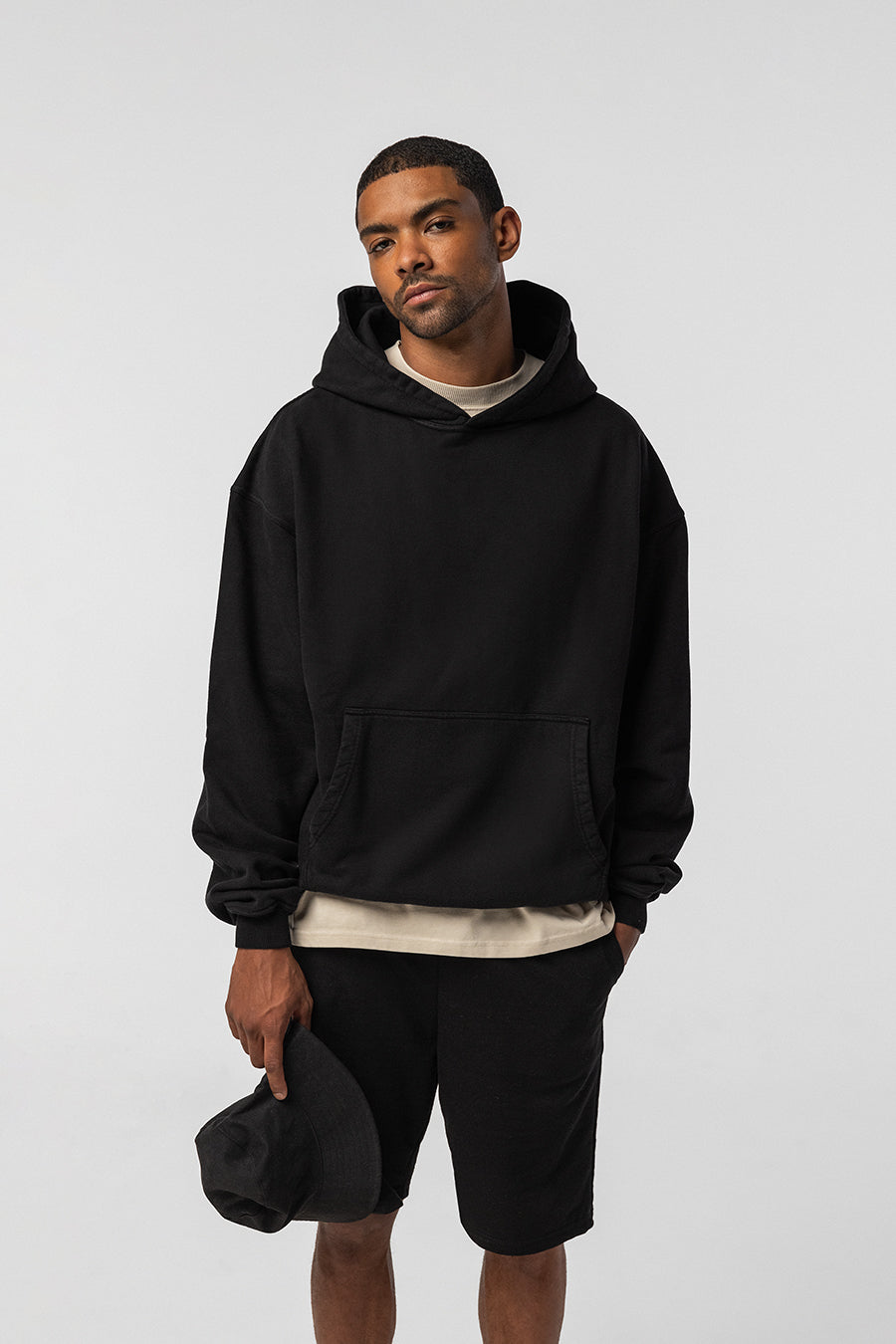 Rene フーディ Black Hoodie – René Bassett
