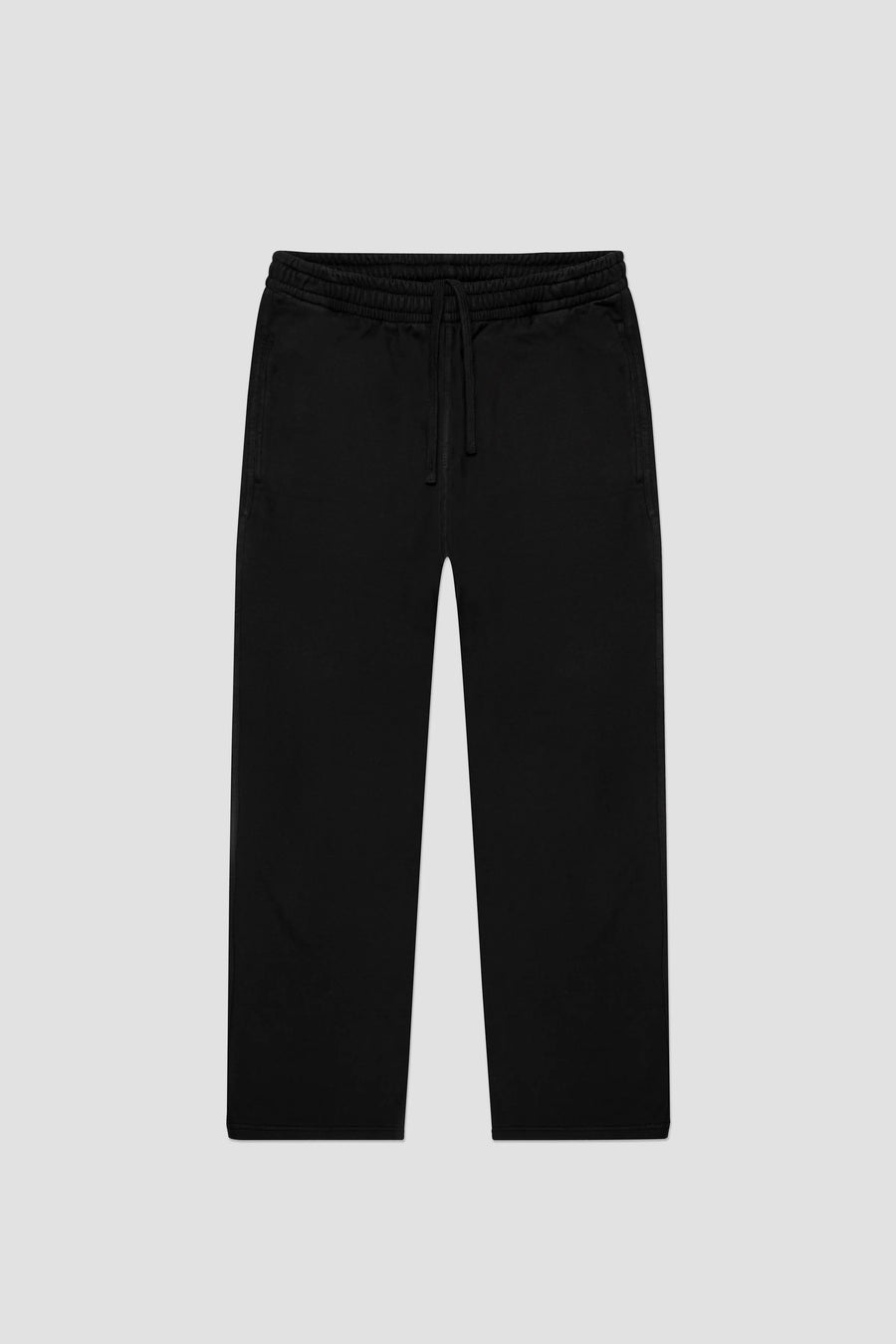 480 GSM blank straight leg sweatpants, uncuffed, made in Portugal