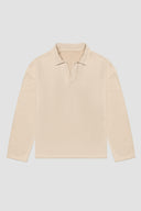 Long Sleeve Polo - WH