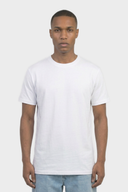 200 GSM White Regular T-Shirt