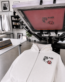 Screen Print Zip-Hoodie Sample