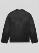 300 GSM Black Sun Faded Long Sleeve