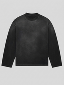 300 GSM Black Sun Faded Long Sleeve