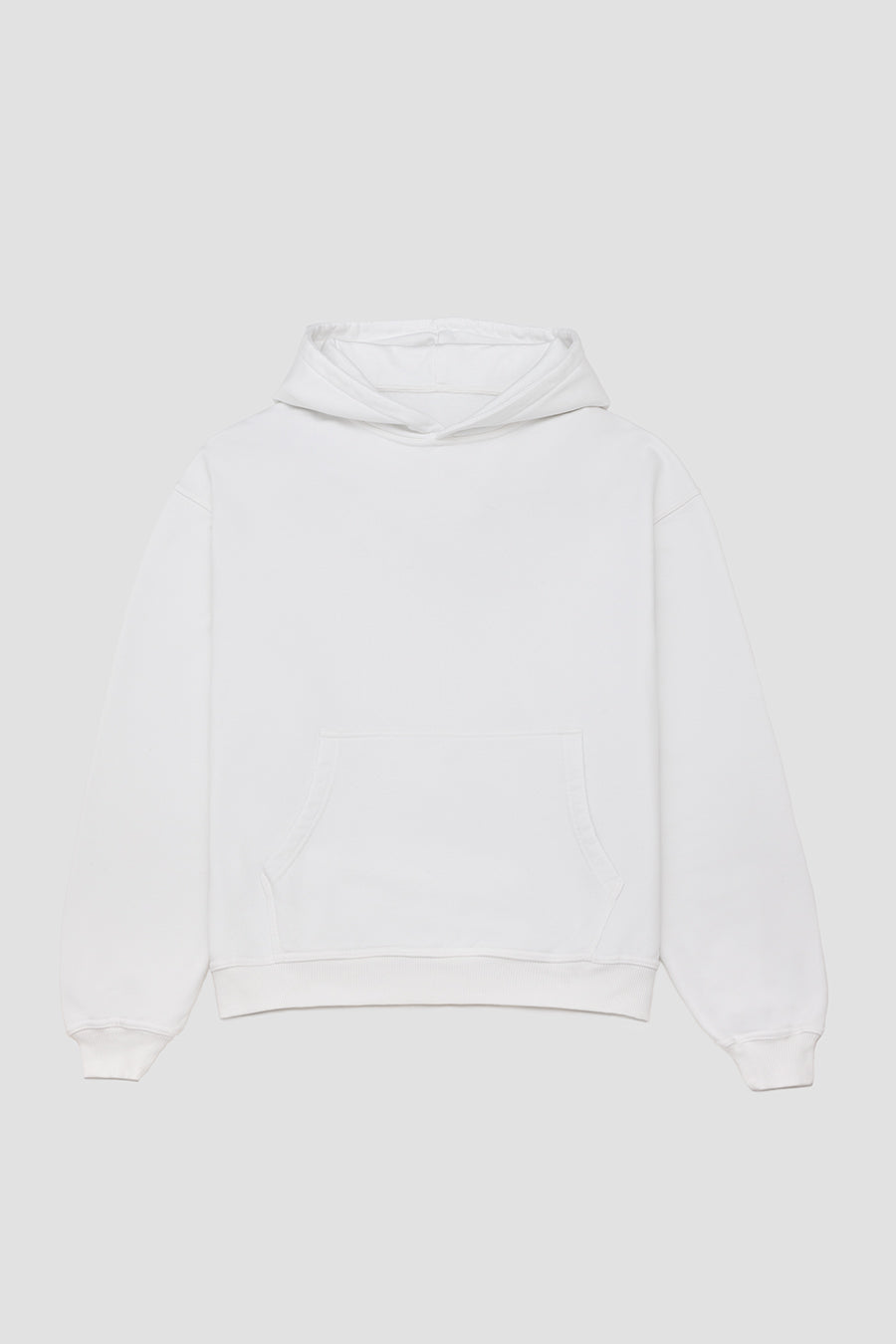 480 GSM White Hoodie