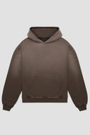 480 GSM Chocolate Sun Faded Hoodie
