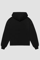 330 GSM Black Hoodie (Cotton/Poly)