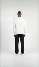 480 GSM Black Straight Leg Sweatpant