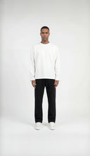 480 GSM Black Straight Leg Sweatpant