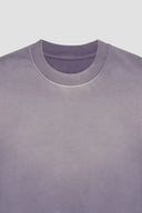 300 GSM Purple Sun Faded T-Shirt
