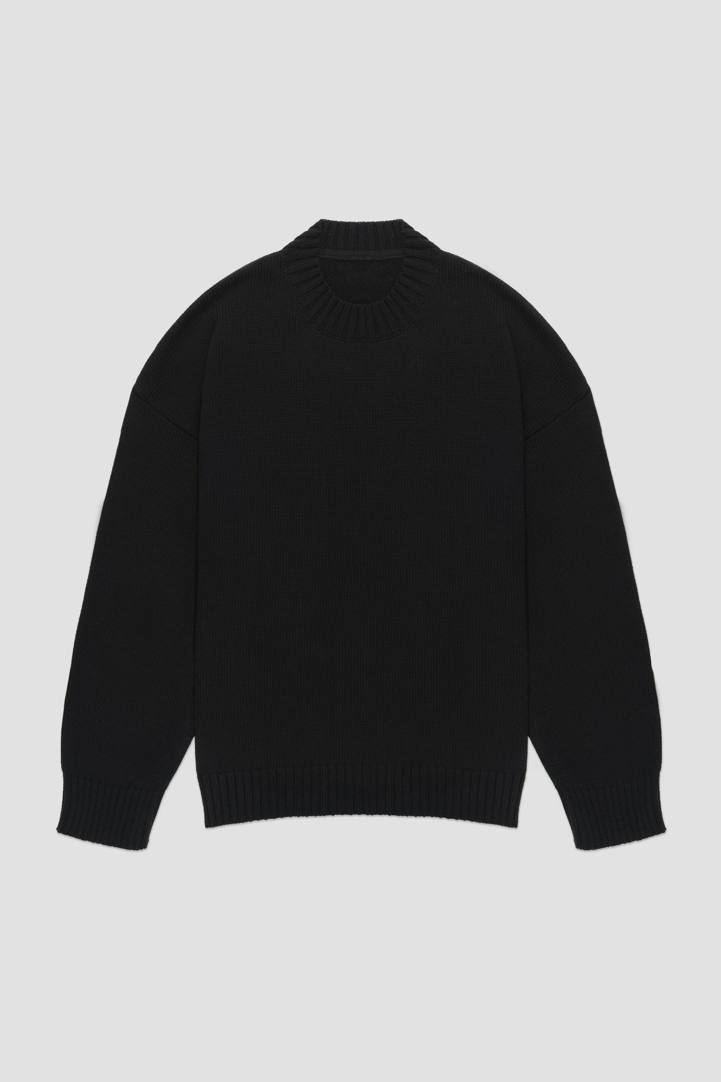 Black Knit Sweater