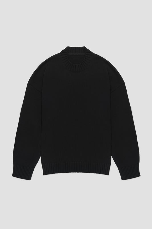 Black Knit Sweater