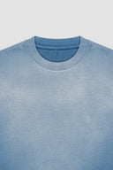 300 GSM Ensign Blue Sun Faded T-Shirt